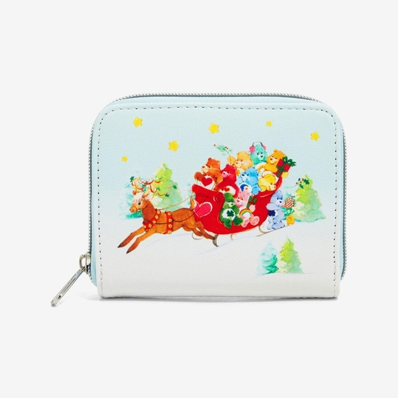 Loungefly Care Bears Holiday Mini Zipper Wallet - Picture 4 of 6